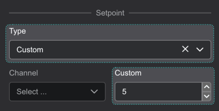 Setpoint: Custom