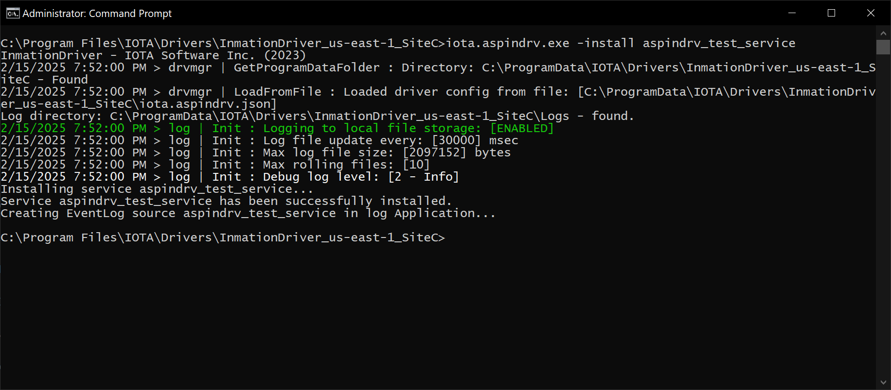 manual service cmd