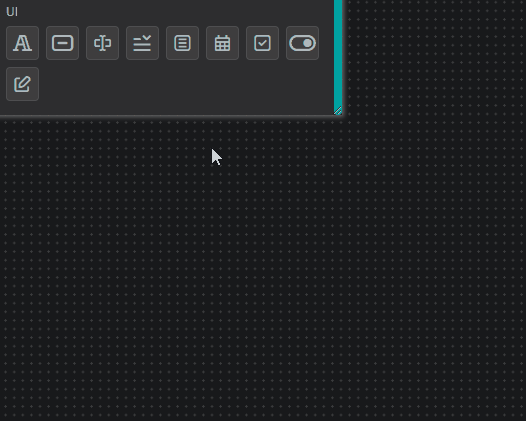 Button Controls: Drag and Drop