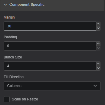 Asset Groups: Component Specific
