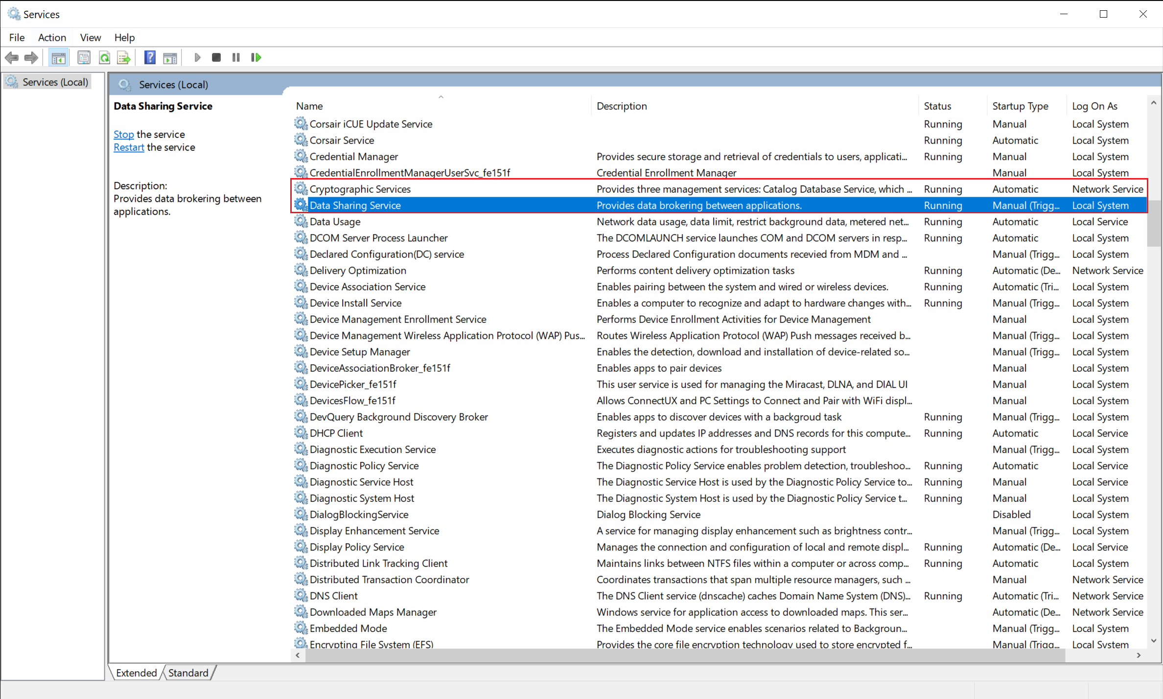 manual verify remove cmd