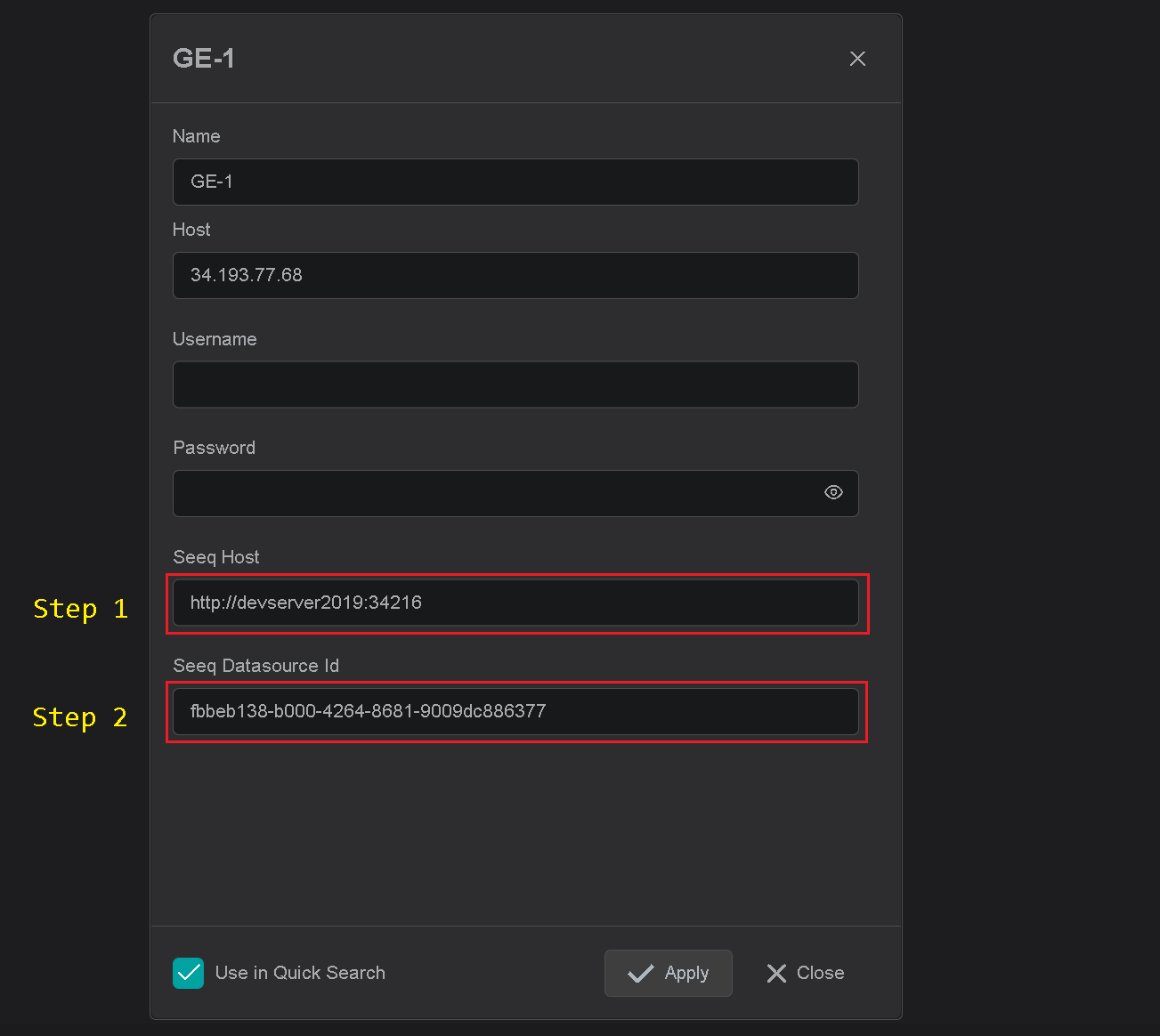 ds seeq instance