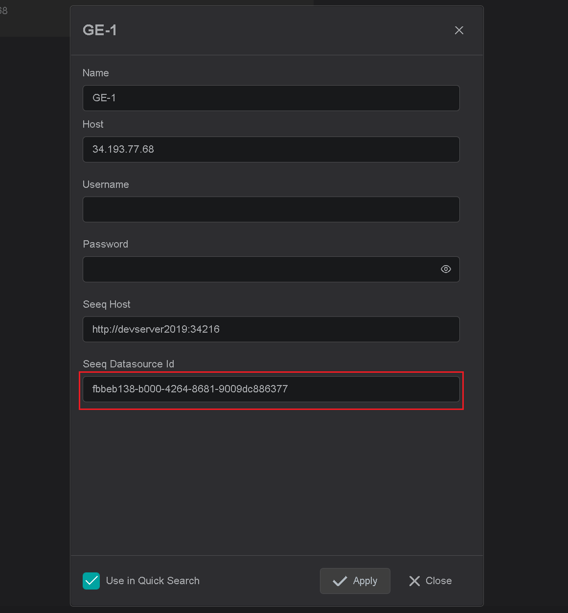 ds seeq instance