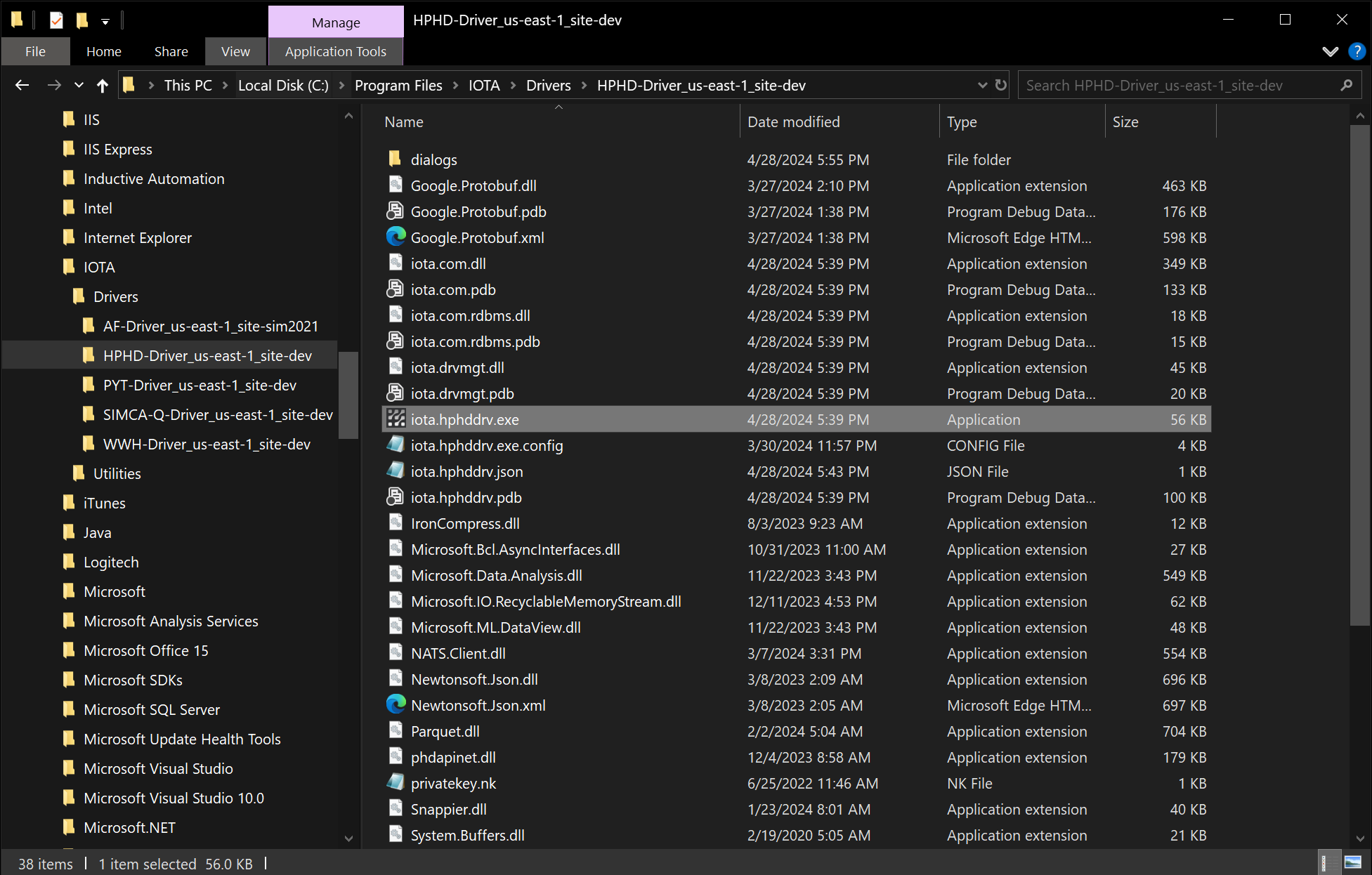 hphddriver program files
