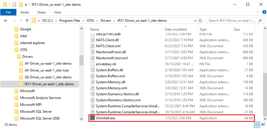 uninstall apps