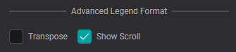 Value: Advanced Legend Format