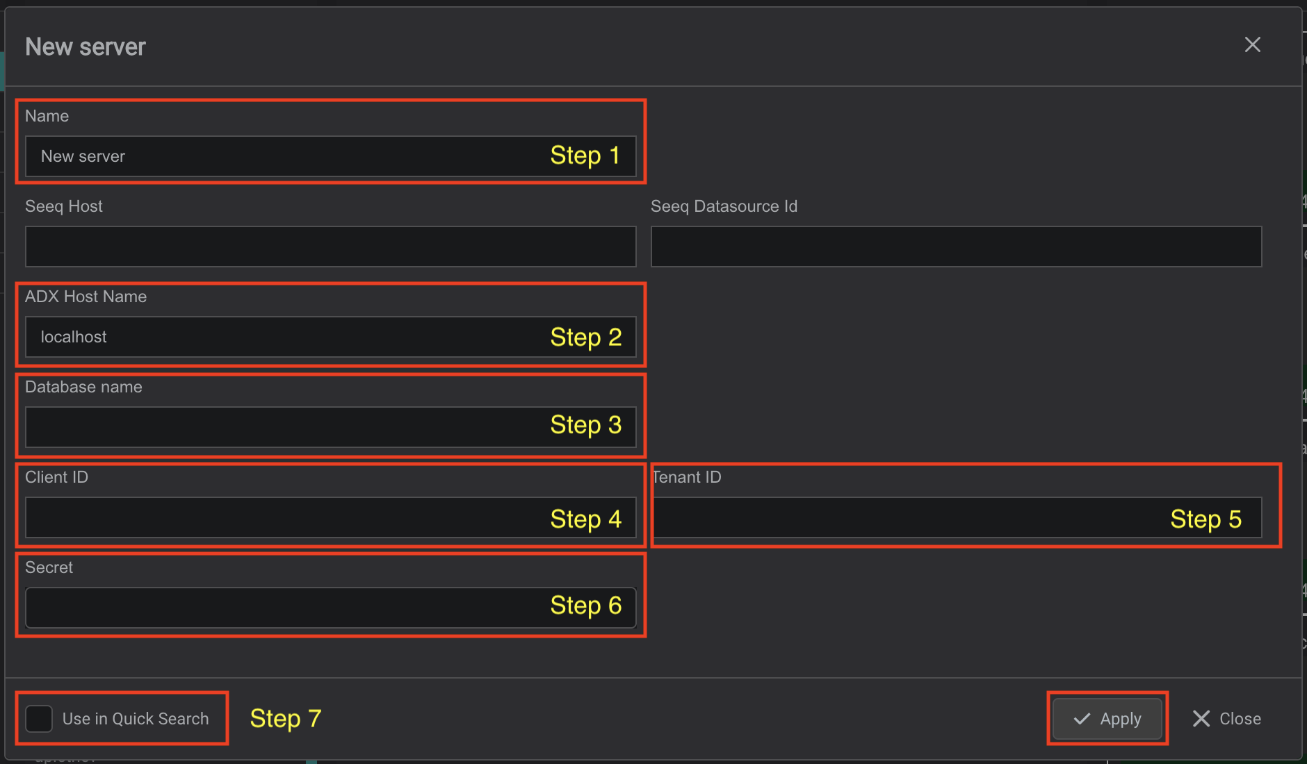 fusionadx instance