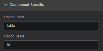 Select Controls: Option Label and Option Value
