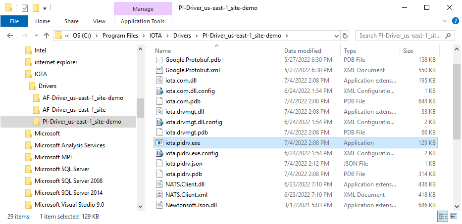 pidriver program files