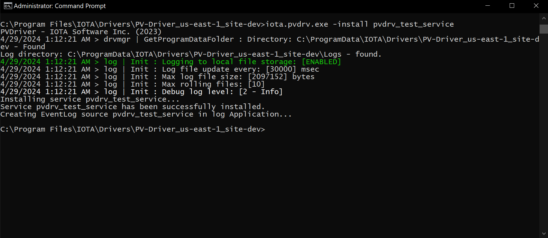 manual service cmd