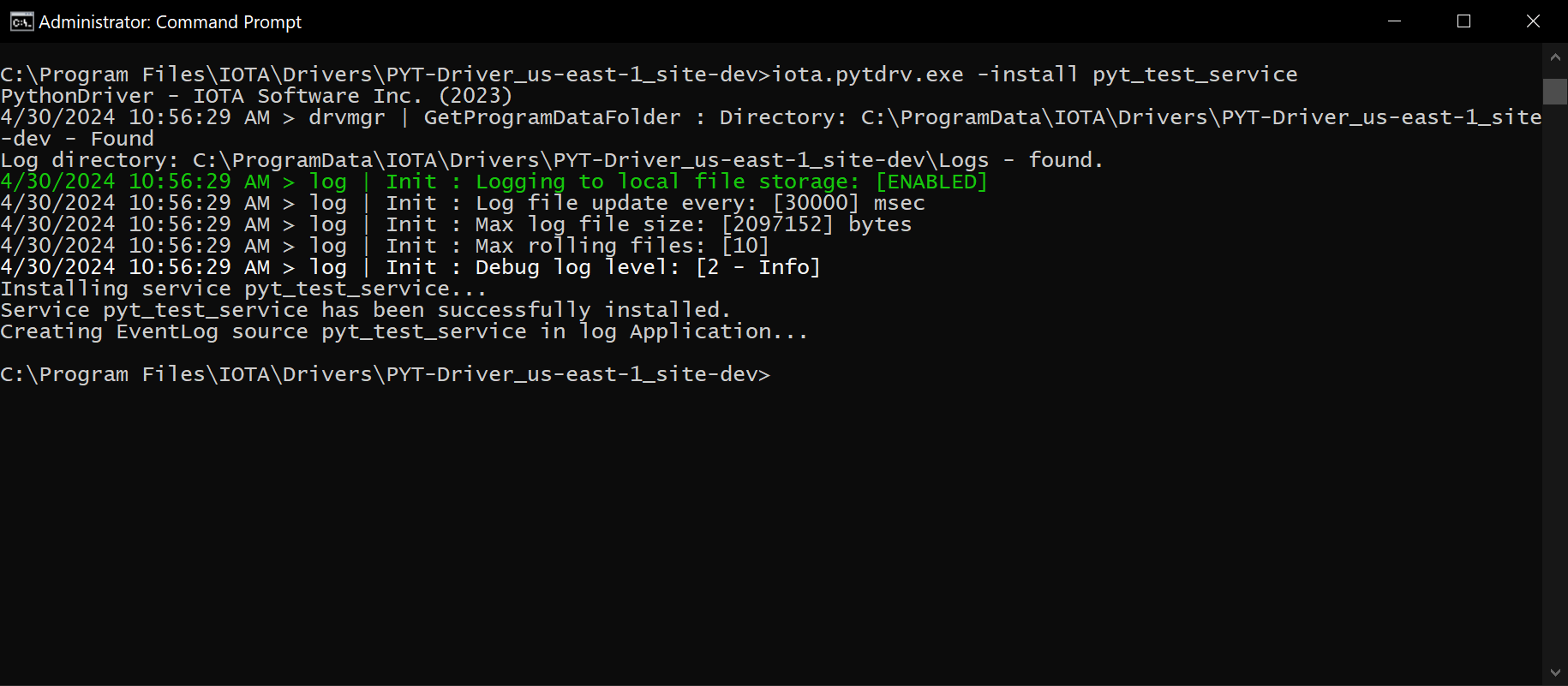 manual service cmd