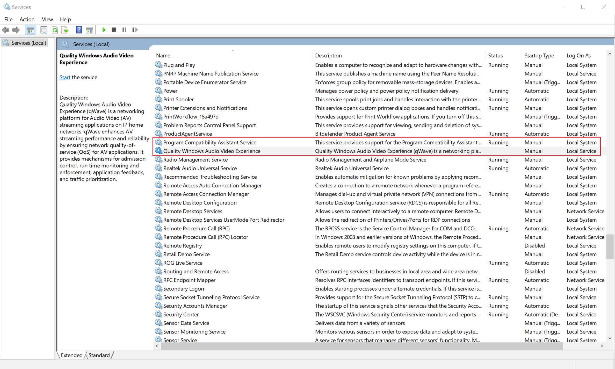 manual verify remove cmd