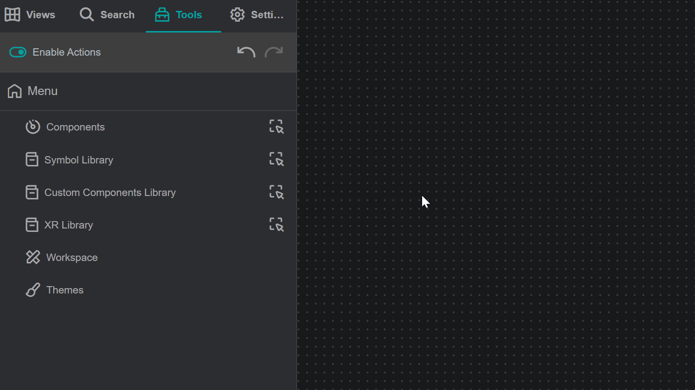 Drop an Asset onto a Range Gauge