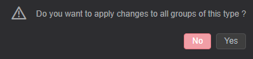 Saving Changes to Group