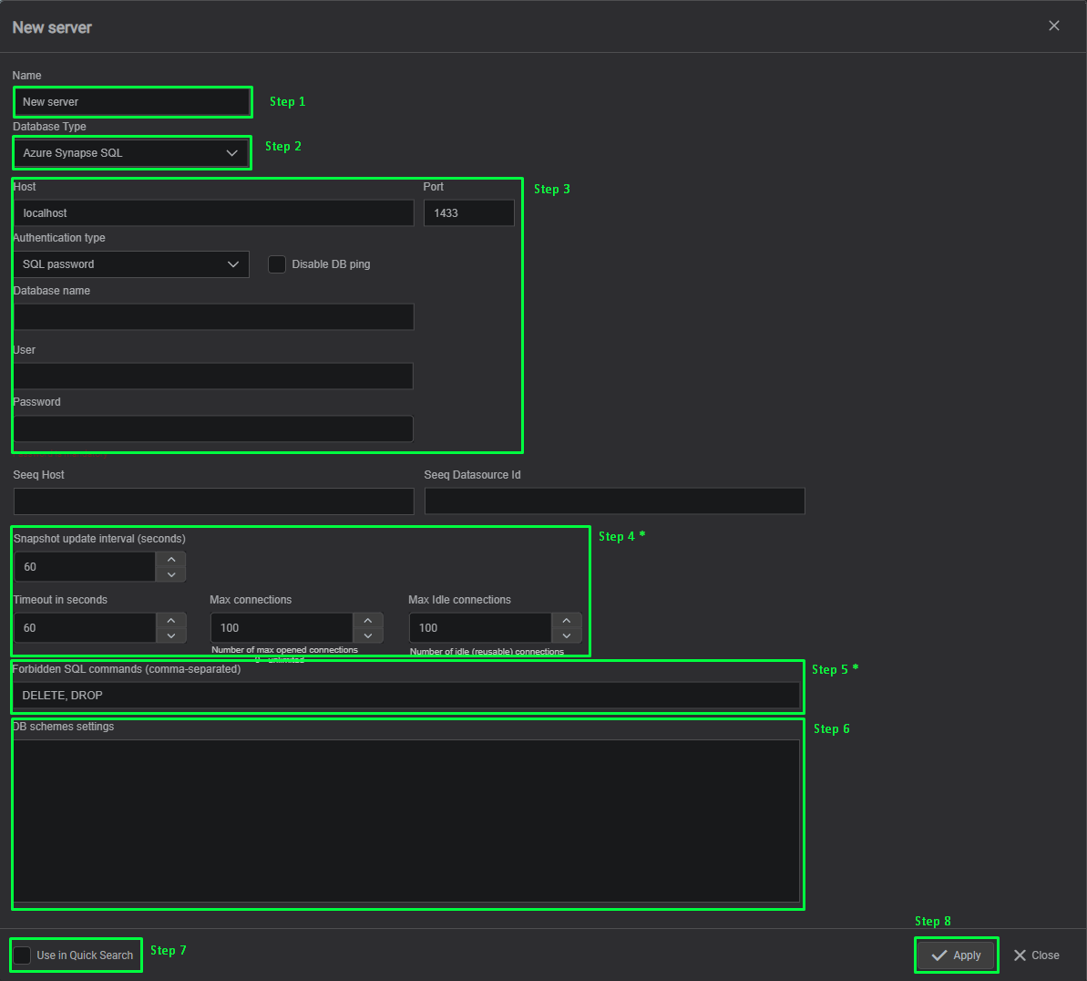 synapse instance