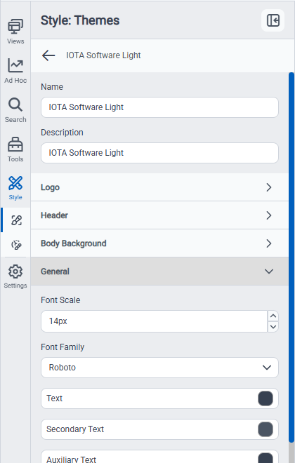 Theme General
