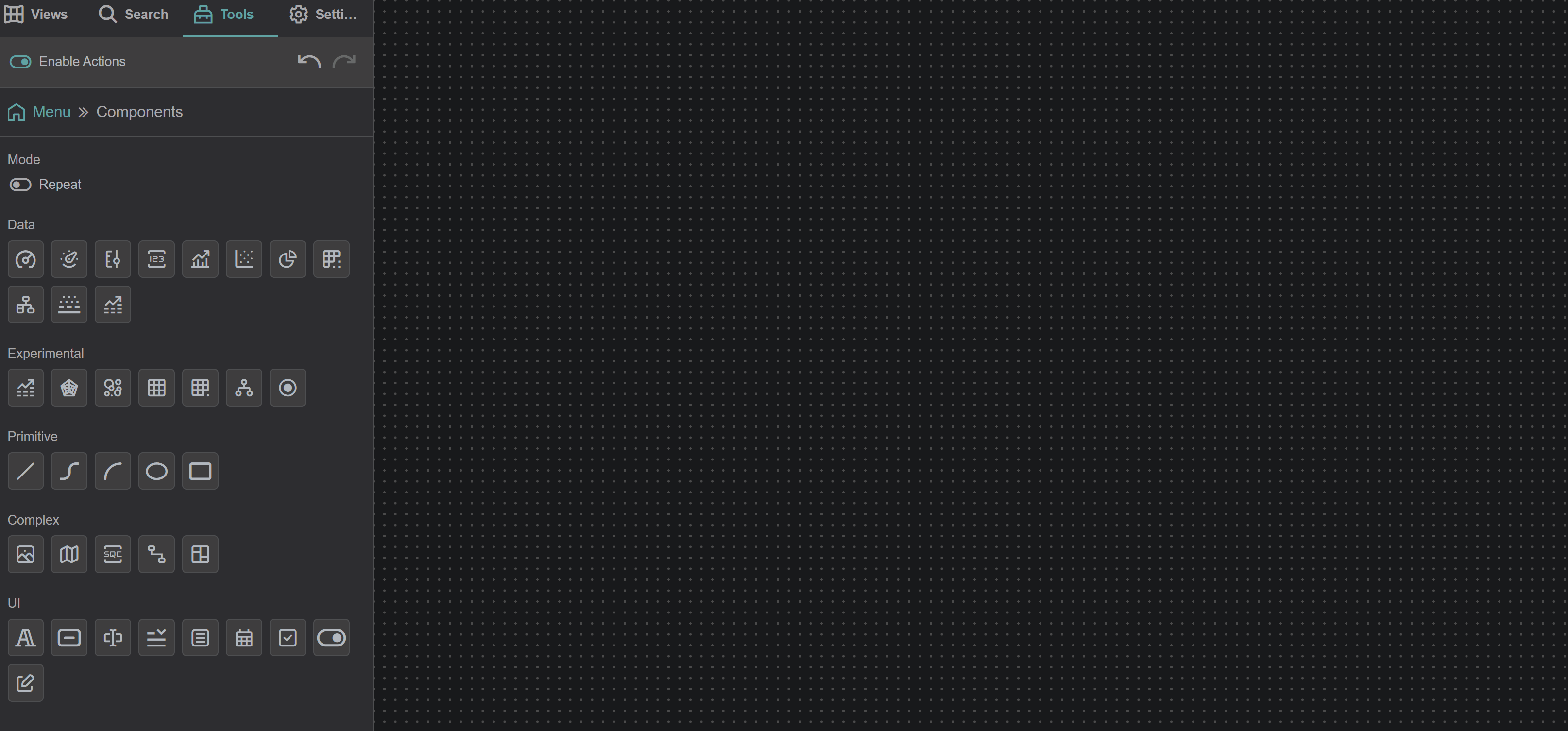 Table: Trained Asset Search