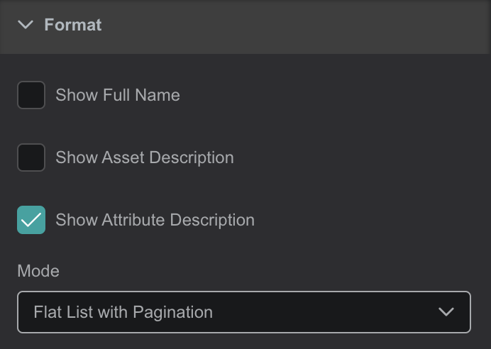 Tree: Show Full Name