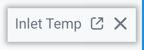 A minimized ad hoc trend collapsed to a tab in the top-right corner